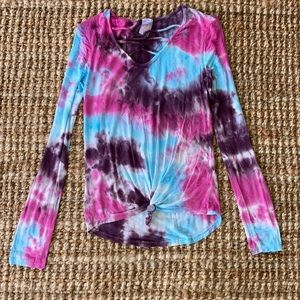tie dye long sleeve